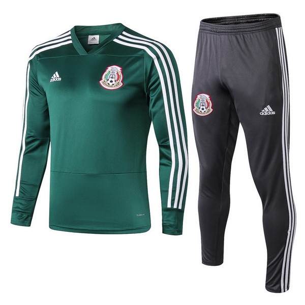 Chandal Del México 2018 Verde Gris